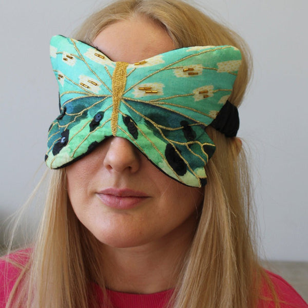 disaster designs Papillon Green Eyemask