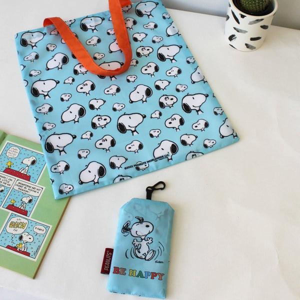 Disaster Designs Peanuts 'Be Happy' Eco Shopper