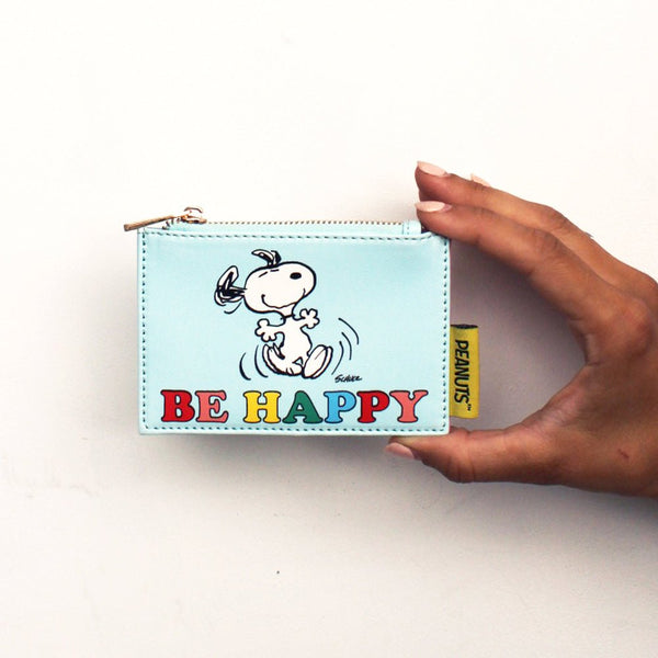 Disaster Designs Peanuts ‘Be Happy’ Zip Purse