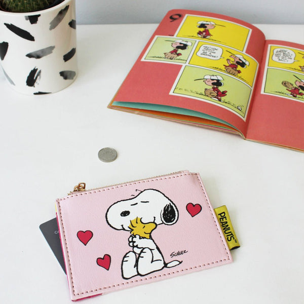 Disaster Designs Peanuts 'Love' Zip Purse