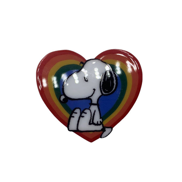 Disaster Designs Peanuts Rainbow Pin Badge