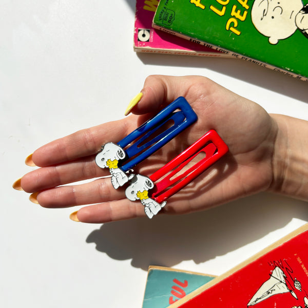 disaster designs Peanuts Snoopy Hairclips