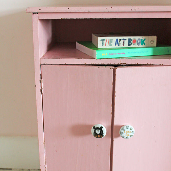 Disaster Designs Penny Black "Open" Door Puller