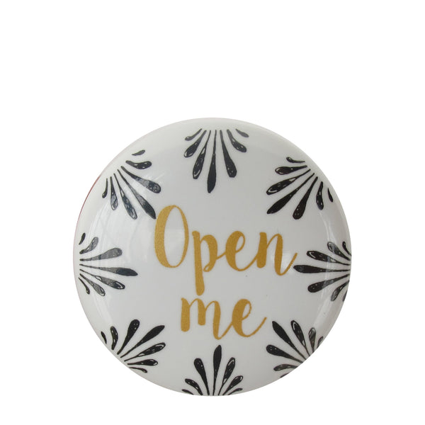 Disaster Designs Penny Black "Open" Door Puller