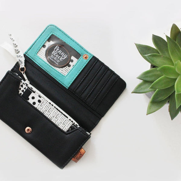 Disaster Designs Penny Black Wallet