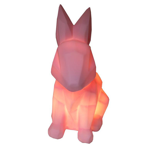 Disaster Designs Pink Rabbit Lamp