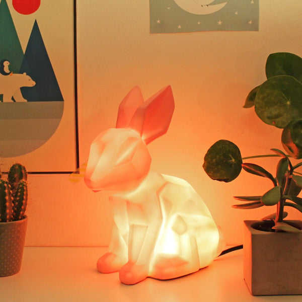 disaster designs Pink Rabbit Lamp