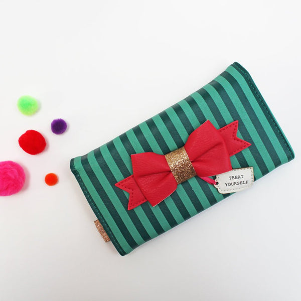 Disaster Designs Pompom Tutti Stripe Wallet