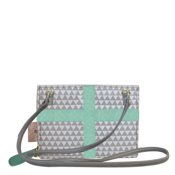 Disaster Designs Pompom Tutti Triangle Mini Clutch
