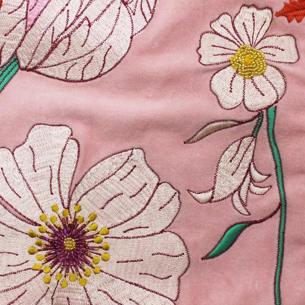 Disaster Designs Posy Light Pink Cushion