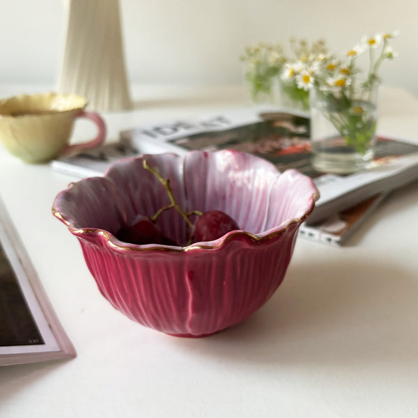 disaster designs Posy Pink Bowl
