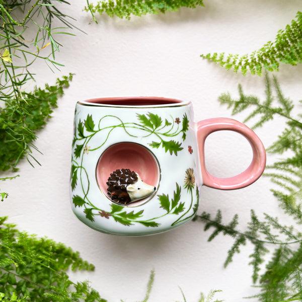 disaster designs Secret Garden 3D Hedgehog Cup