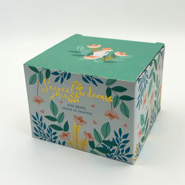 Disaster Designs Secret Garden Fox Bowl