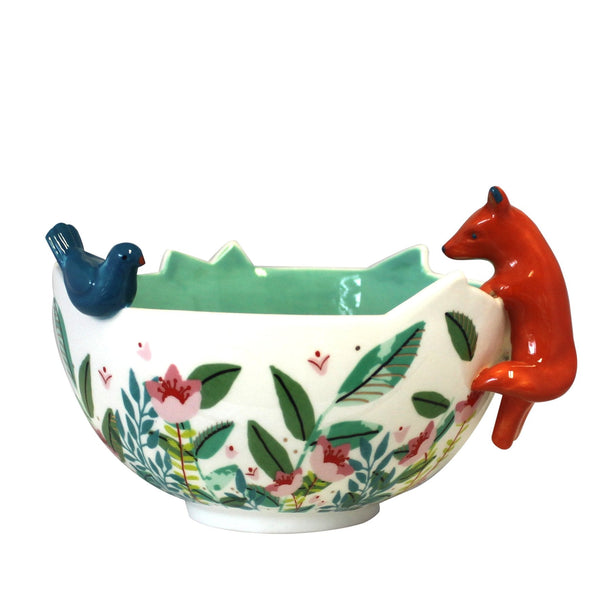 Disaster Designs Secret Garden Fox Bowl