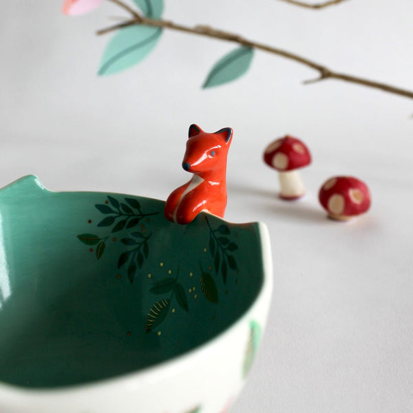 Disaster Designs Secret Garden Fox Bowl