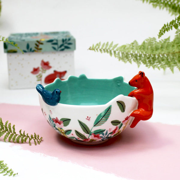 disaster designs Secret Garden Fox Bowl