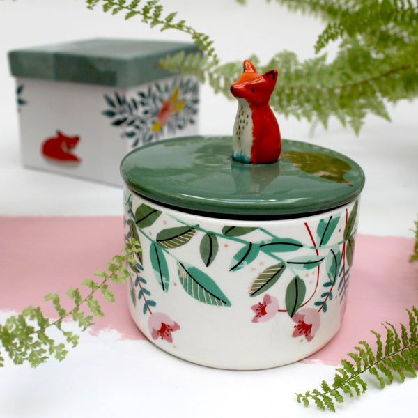 Disaster Designs Secret Garden Fox Jar