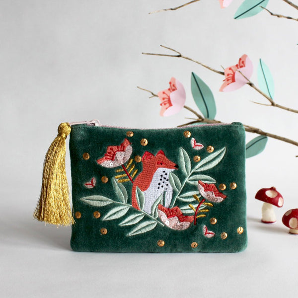 Disaster Designs Secret Garden Fox Purse