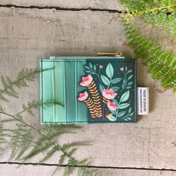 Disaster Designs Secret Garden Fox Zip Purse