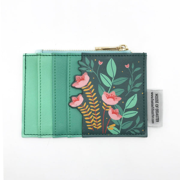 Disaster Designs Secret Garden Fox Zip Purse