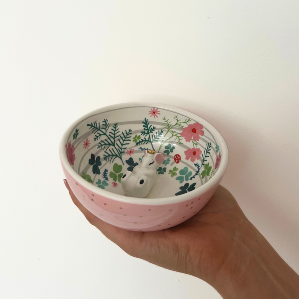 Disaster Designs Secret Garden Mouse Bowl