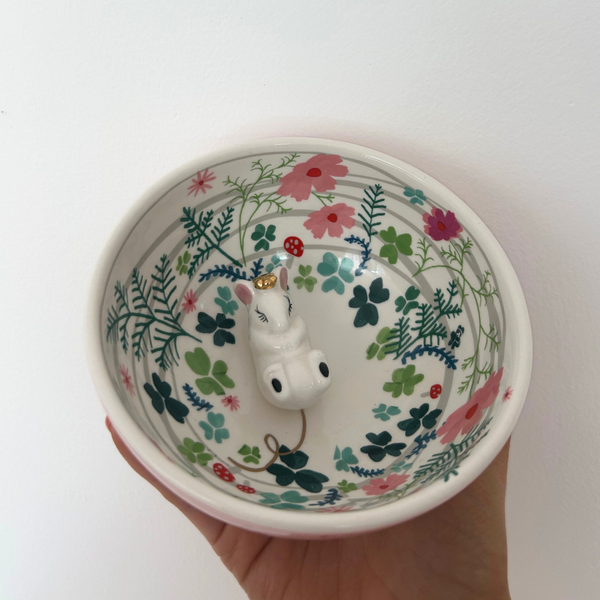 Disaster Designs Secret Garden Mouse Bowl