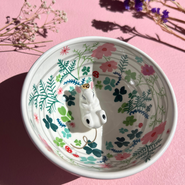 disaster designs Secret Garden Mouse Bowl