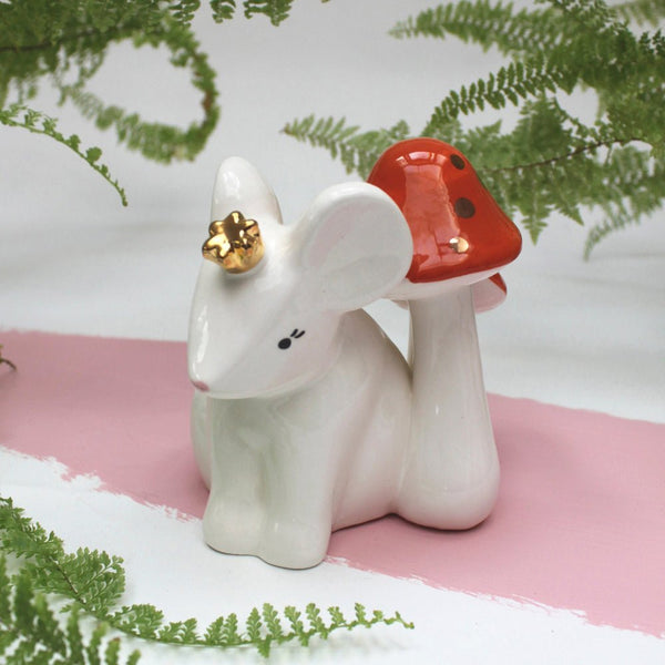 Disaster Designs Secret Garden Mouse Money Box