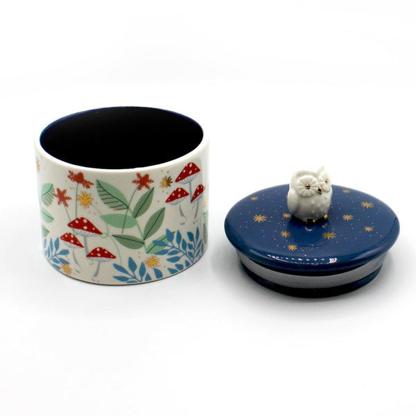 Disaster Designs Secret Garden Owl Jar