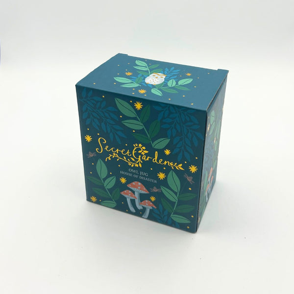 Disaster Designs Secret Garden Owl Jug