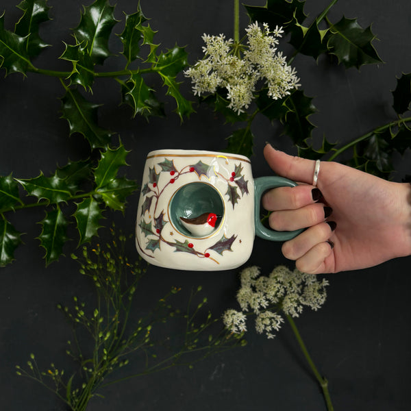 Disaster Designs Secret Garden Robin Cup