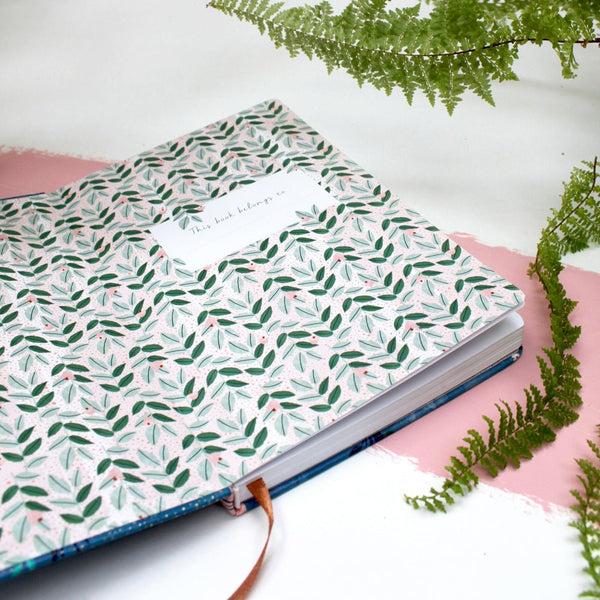 Disaster Designs Secret Garden Swan Notebook