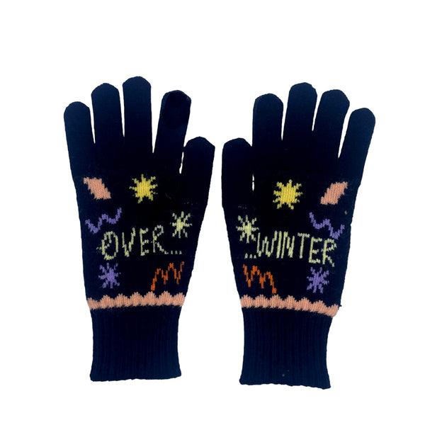 Disaster Designs Small Talk Over Winter Gloves