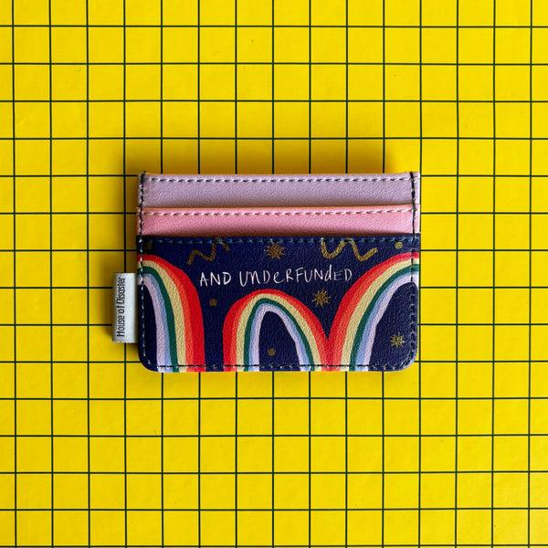 Disaster Designs Small Talk 'Overwhelmed' Cardholder