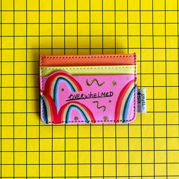 Disaster Designs Small Talk 'Overwhelmed' Cardholder