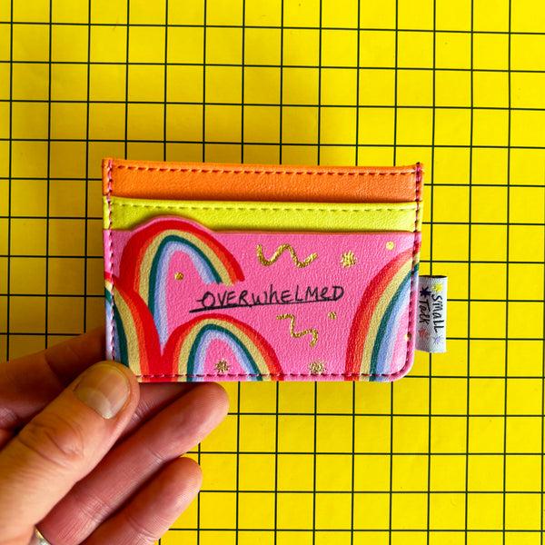 disaster designs Small Talk 'Overwhelmed' Cardholder