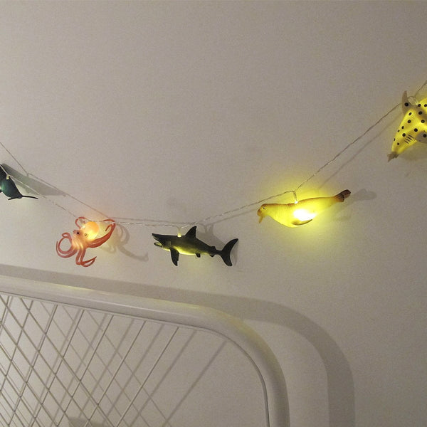 Disaster Designs String Lights With Sea Creatures