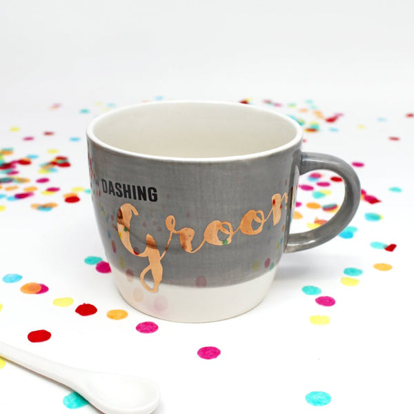 Disaster Designs Ta-Daa Set Of 2 Cups (Bride & Groom)