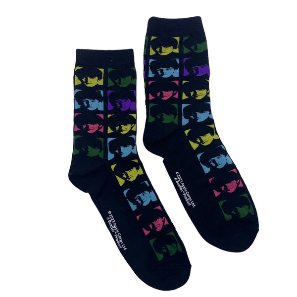 Disaster Designs The Beatles Neon Faces Socks