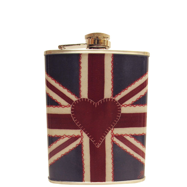 Disaster Designs Union Jack Hip Flask