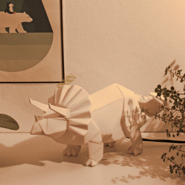 Disaster Designs White Dinosaur Led Lamp