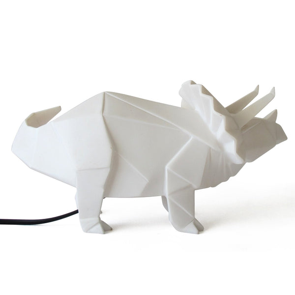 Disaster Designs White Dinosaur Led Lamp