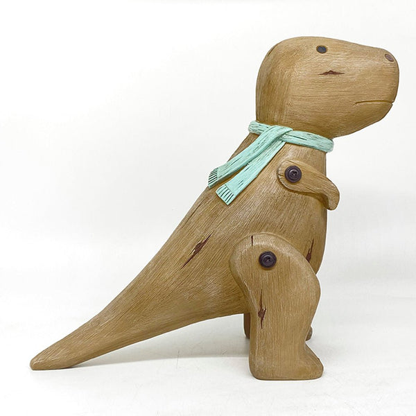 Disaster Designs Wood Effect Cute T-Rex Light