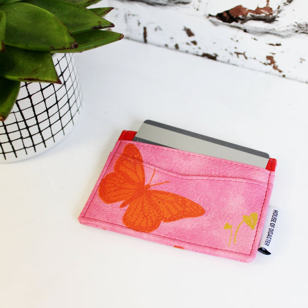Disaster Designs Heritage And Harlequin "Butterfly" Card Holder