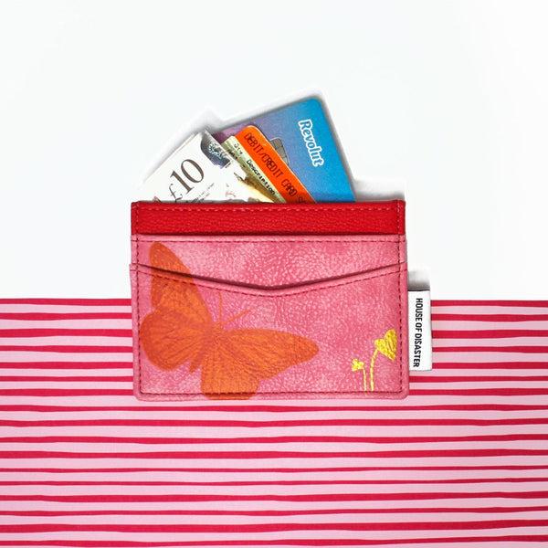 Disaster Designs Heritage And Harlequin "Butterfly" Card Holder
