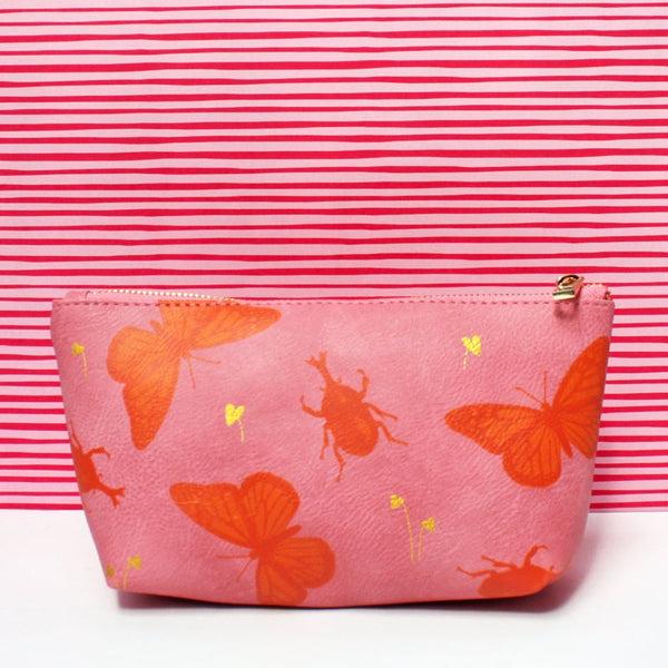 Disaster Designs Heritage And Harlequin Butterfly Make Up Bag