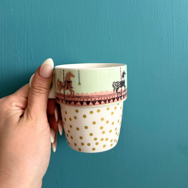 Disaster Designs Ink Press Stack Of Cups "Merry Go Round"
