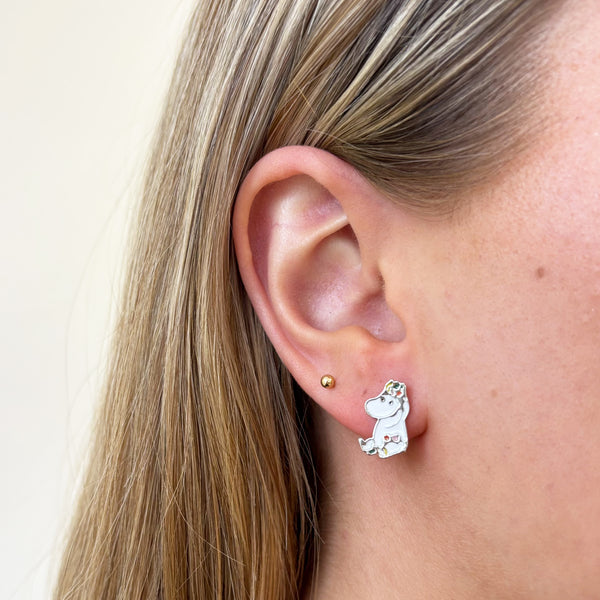 Disaster Designs Moomin And Snorkmaiden Stud Earrings