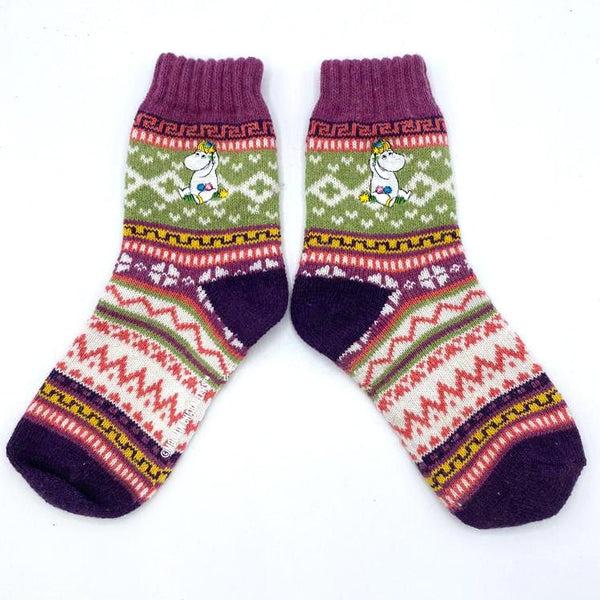 Disaster Designs Moomin Fair Isle Snorkmaiden Socks