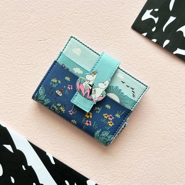 disaster designs Moomin Lotus Fold Over Card Holder